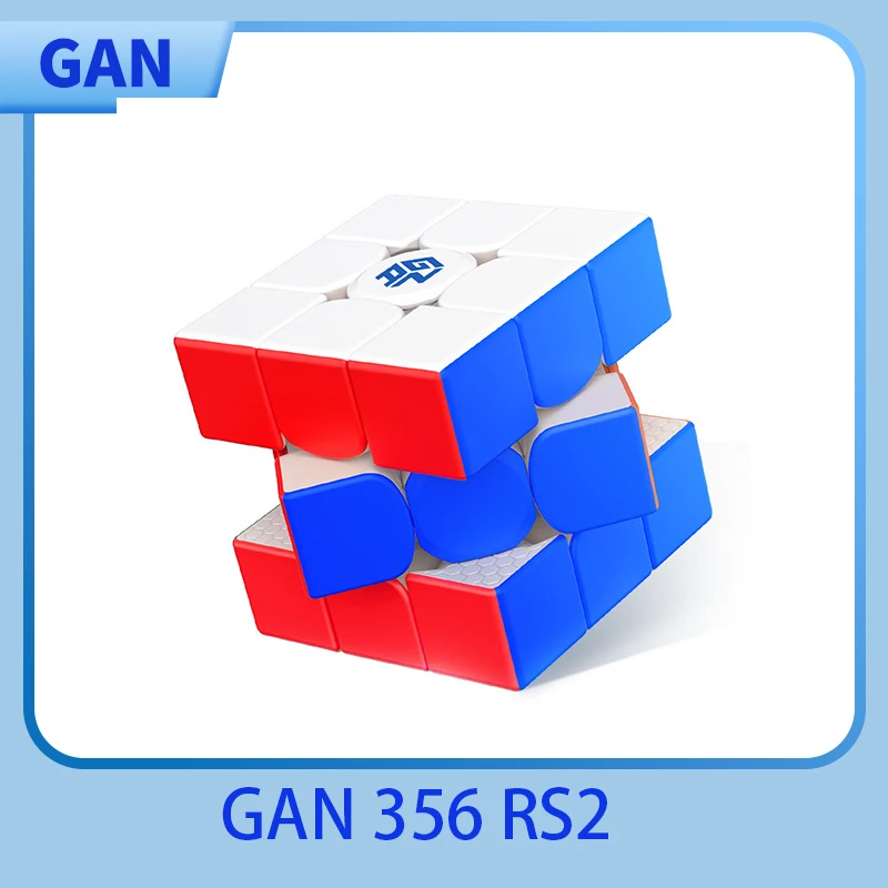 【JudyCube】GAN 356 RS2 Magic Cube Professional GANCUBE Speed Puzzle GAN 356RS 3×3 Children Toys Gift 3x3 GAN356RS Cubo Magico