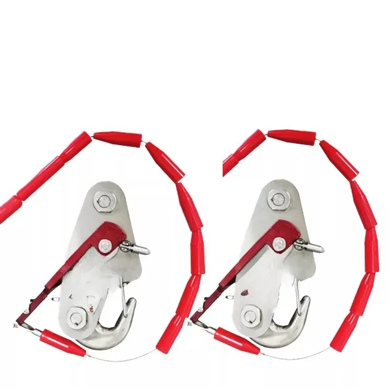 Life raft dual-purpose stainless steel release hook hand automatic integrated boat
