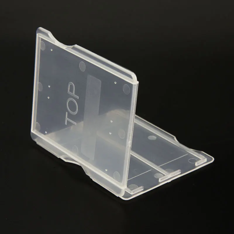 Pathological Slides Storage Holder Box Microscope Slice Holder Case Plastic Can Hold 2 PCS Slice