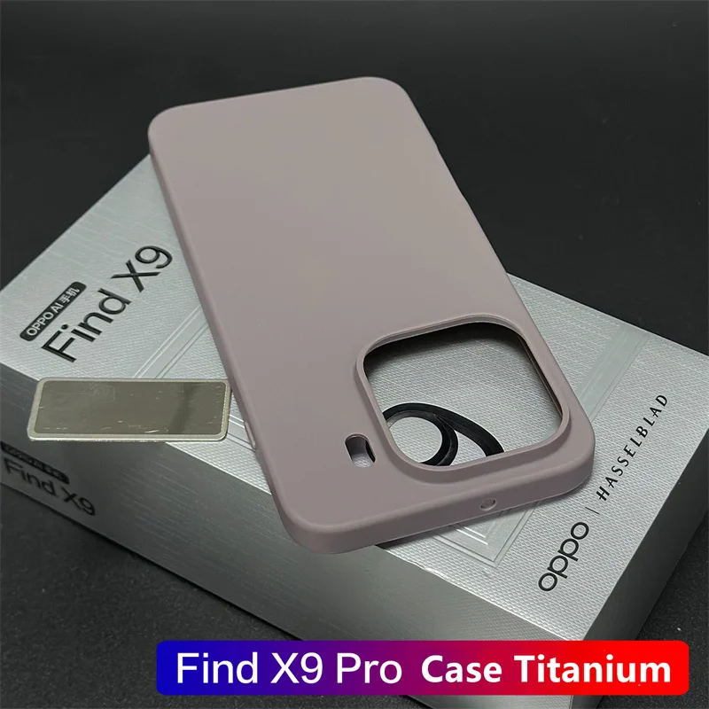 Ultra cienkie, miękkie, gumowe etui na telefon OPPO Find X9 Pro, odporne na wstrząsy, matowe, luksusowe, oryginalne etui na telefon — zdjęcie produktu 6