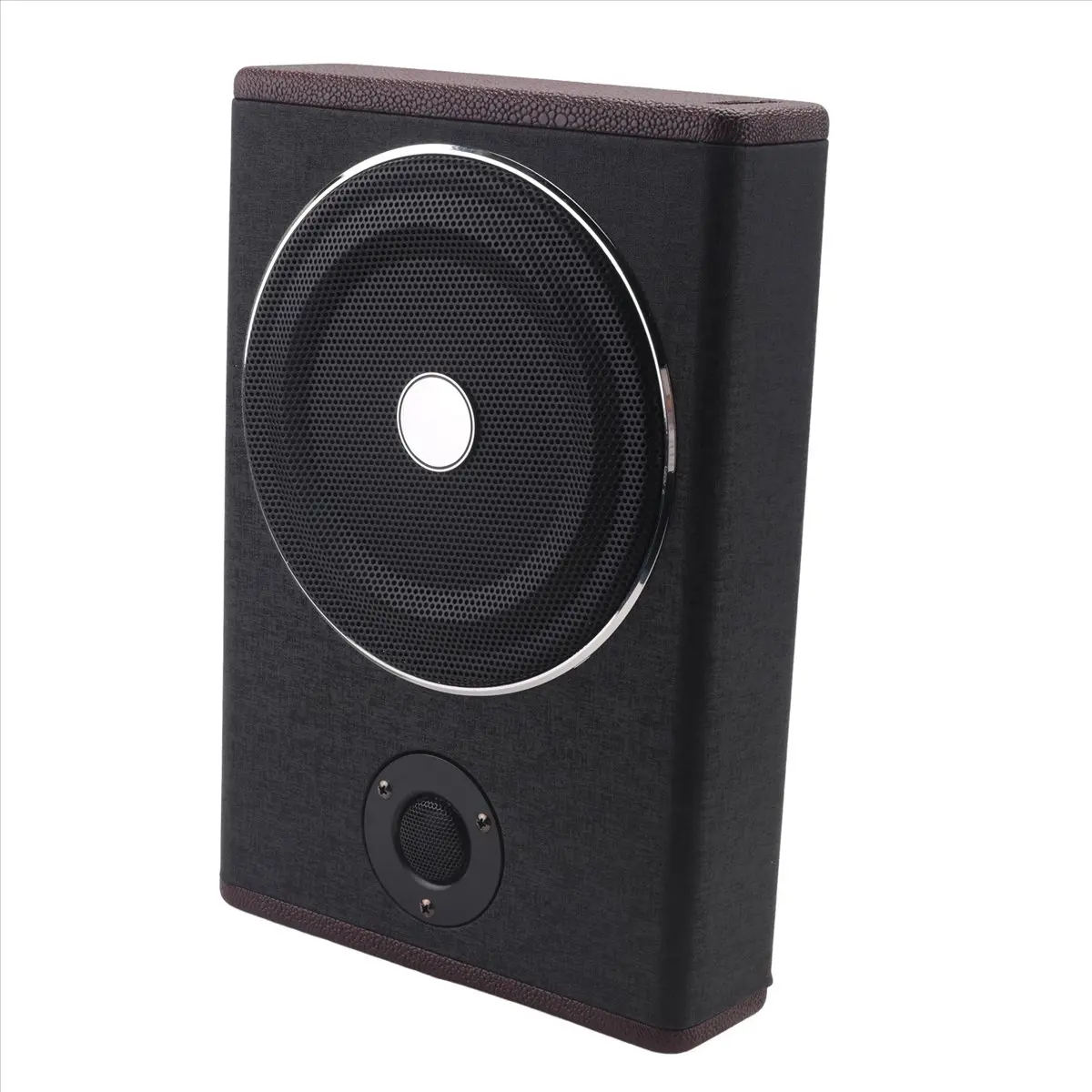 A98T Car Box Audio Underseat Active Amplified Subwoofer Slim Amplifier High Power Speaker 12V New
