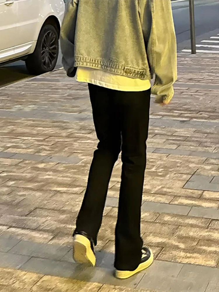 

Мужские джинсы Cleanfit57 Slim Fit, летние тонкие прямые джинсы, повседневная одежда, средняя посадка, деним с эффектом потертости