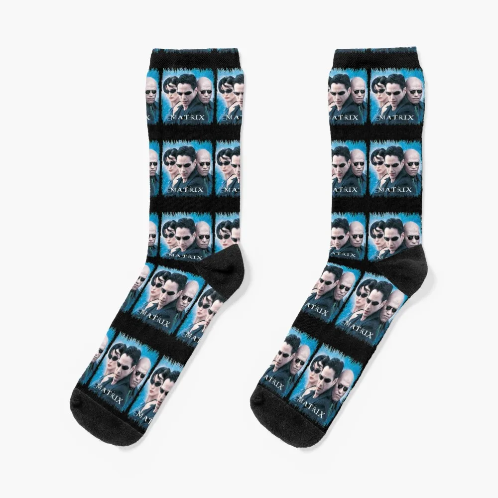 

The Matrix 4 | Resurrections | 2021 Socks kids basketball Socks Woman Men's