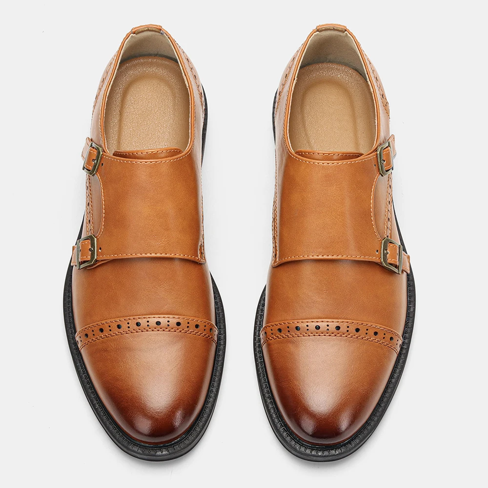 

Dress Shoes Man Comfortable Business Stylish Gentleman'S Men'S Dress Shoes Leather