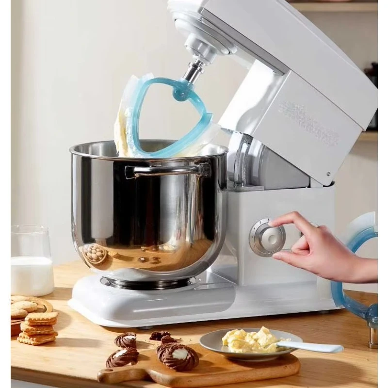 Restaurant Commercial Knead the Dough Whip the Cream Compact 7L Food Processor Egg and Milk Blender Dough Mixer Machine