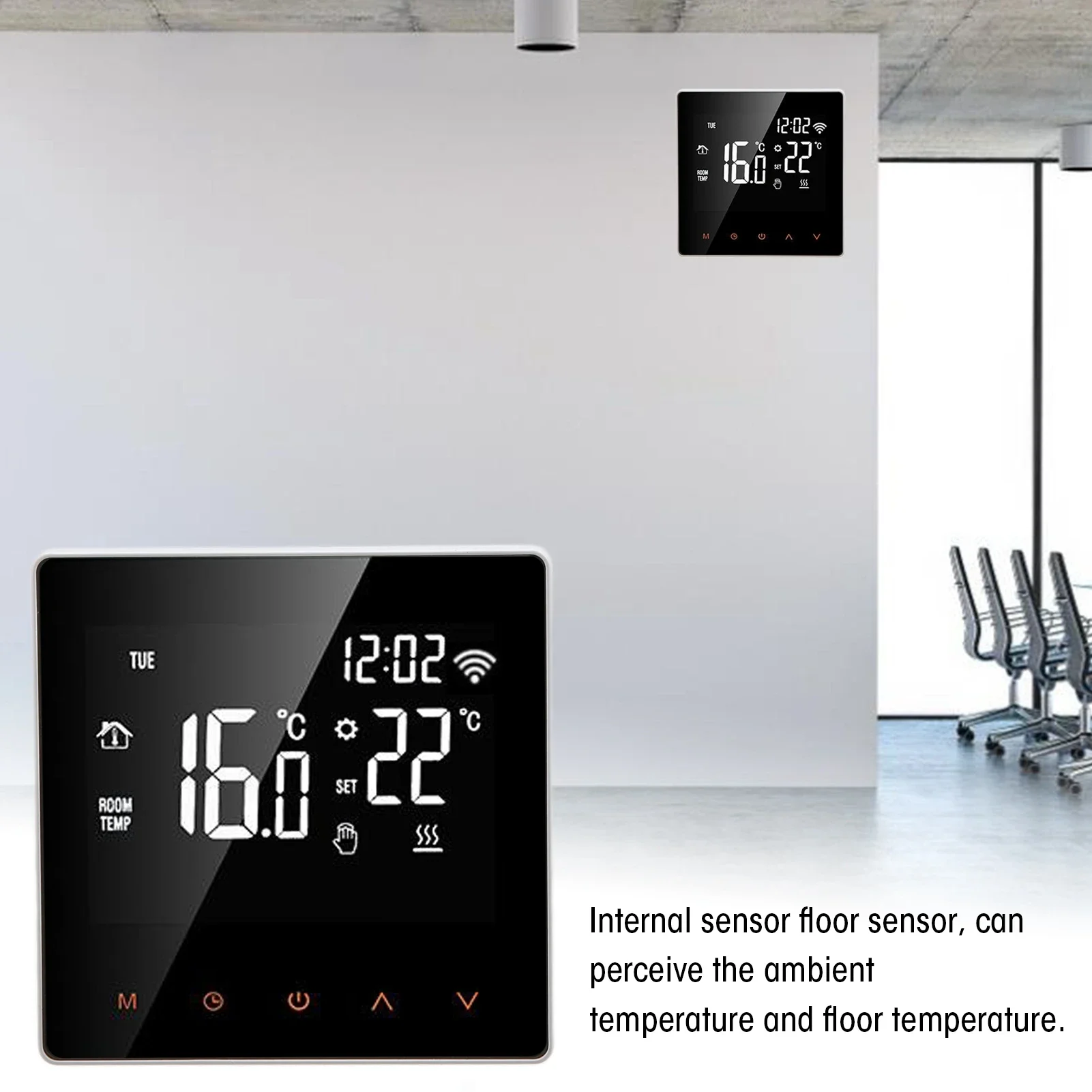 ME81H Smart WiFi LCD Water Thermostat Floor Heating Boiler Wall Electric Floor Heating Thermostat