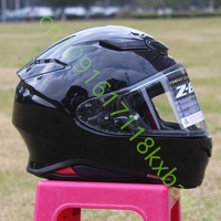 Full Face Motorcycle Helmet SHOEI Z8 RF-1400 NXR 2 Helmet Riding Motocross Racing Motobike Helmet,Bright Black