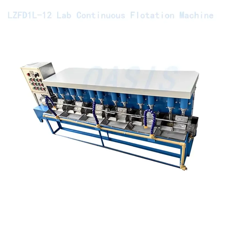 i 6 Cells Lab Denver D-12 XFD-12 Multiple Cell 0.5/0.75/1/1.5/3/8L Flotation Separator Machine for Non-ferrous Metals