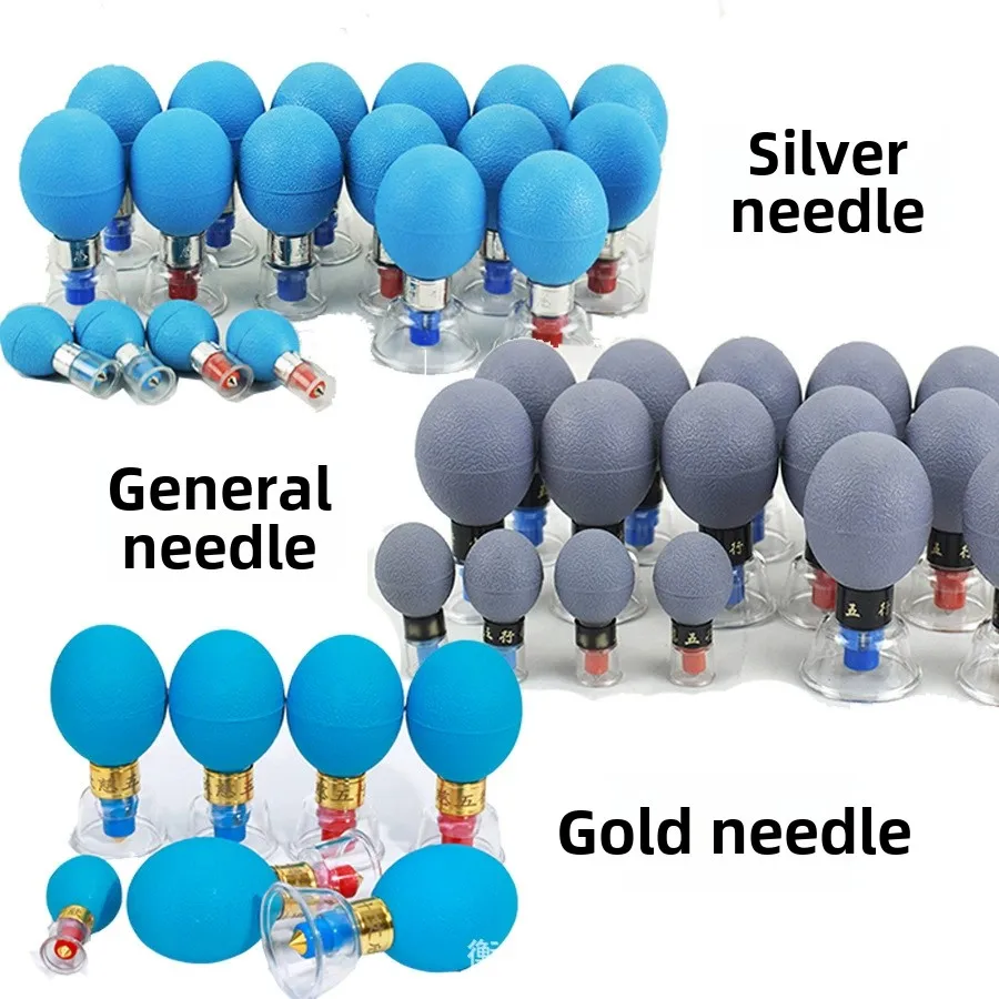 8/12/18 Cans Suction cups Cupping Set Chinese Acupuncture Physical Therapy Magnetic Massage Jars for Vacuum Cupping Therapy