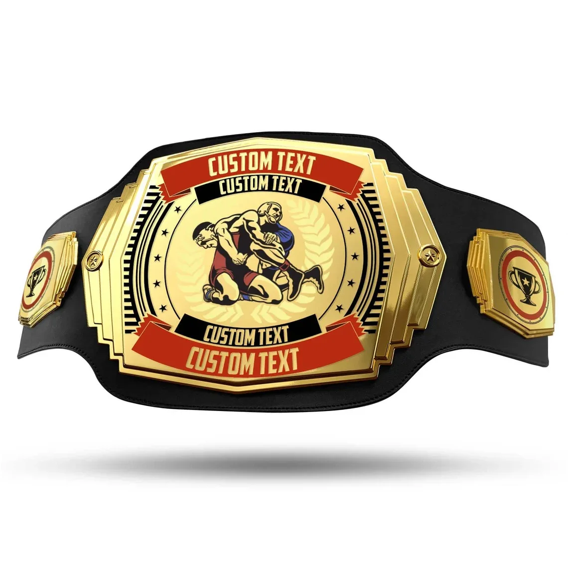 Minimum order of 5 pieces.Best Design Boxing Sandboxing World Heavyweight Champion Custom Wrestling Melee Sports Title Gold Belt