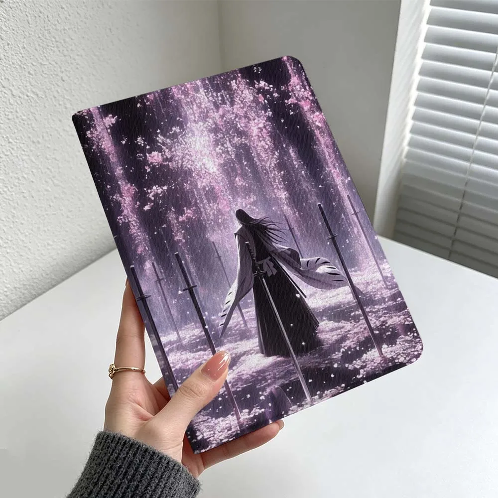 Anime B-Bleach Design Cover For Samsung Galaxy Tab S11 S10 S9 S8 S7 S6 A11 A9 A8 Lite FE Plus Soft Inch Tablet Case