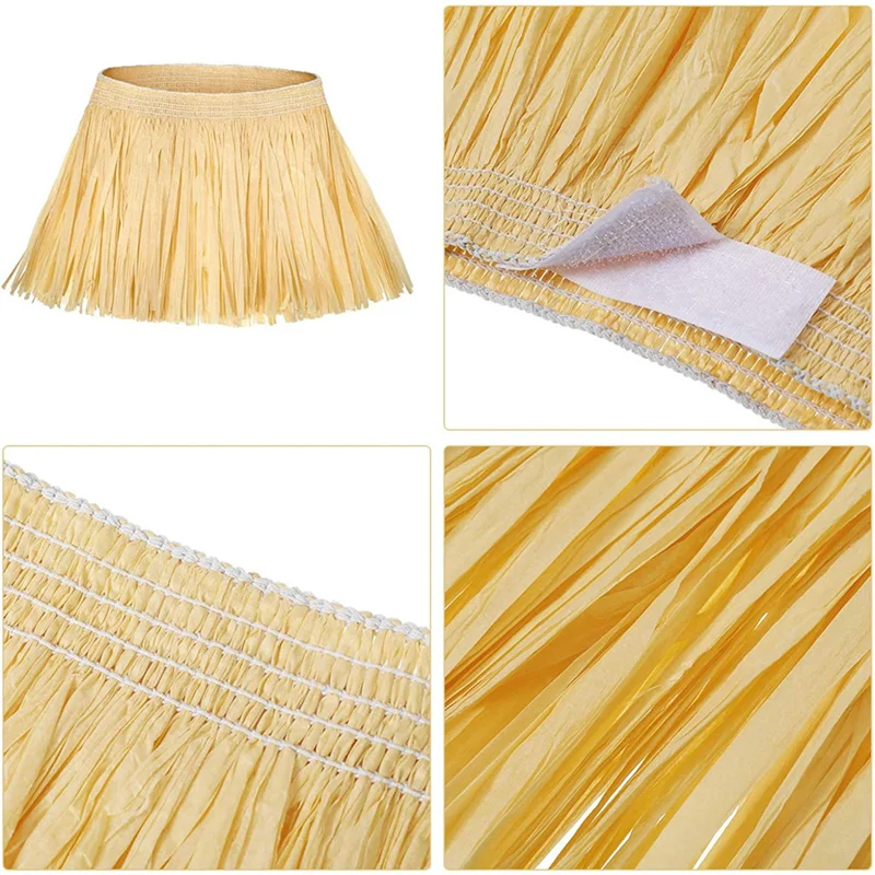 Straw Kit Paper Costume Accessories Neck Arm and Ankle Ties for Accessory Decoration