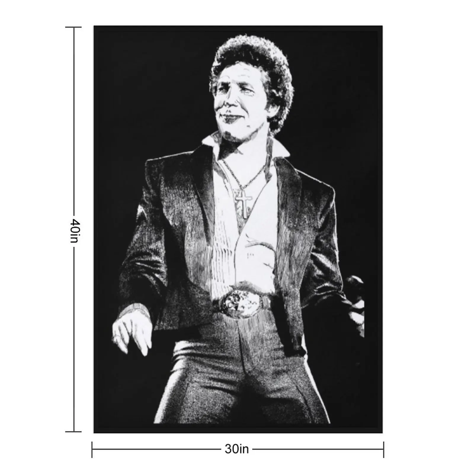 Tom Jones Throw Blanket heavy to sleep Luxury Brand decorative blankets and throws Blankets