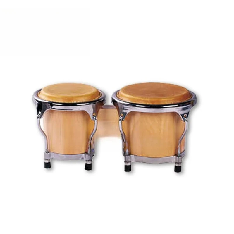 

Wooden mini drums are simple and practical