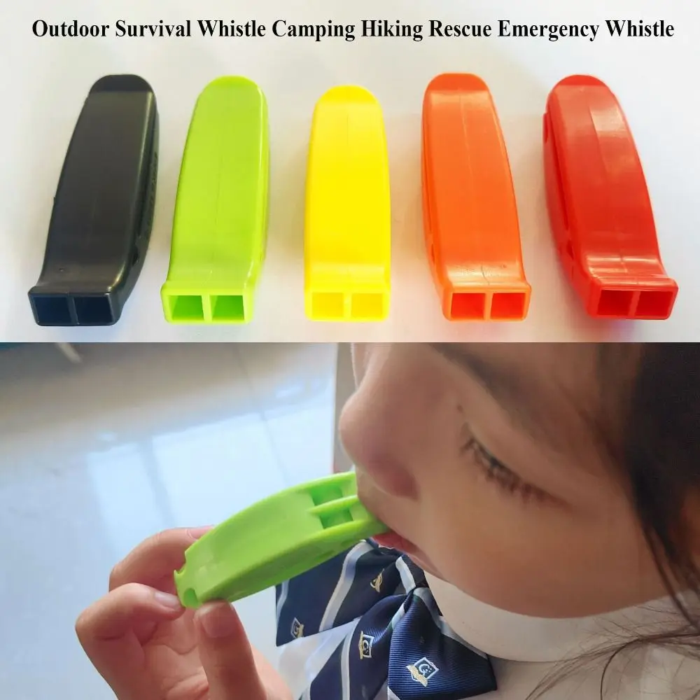 High Quality Dolphin Sound Outdoor Survival Whistle 5 Colors