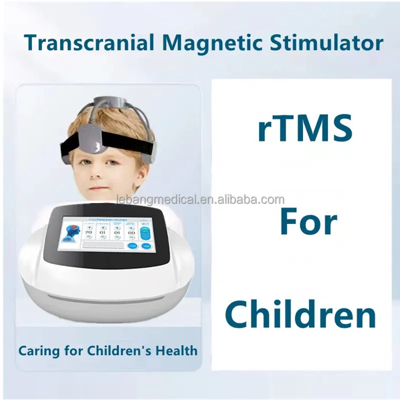 ภาษาอังกฤษ Transcranial Magnetic เครื่องกระตุ้นพาร์กินสันจำนวนนอนไม่หลับความวิตกกังวลซึมเศร้า Treatment Instrument Schizophrenin TMS