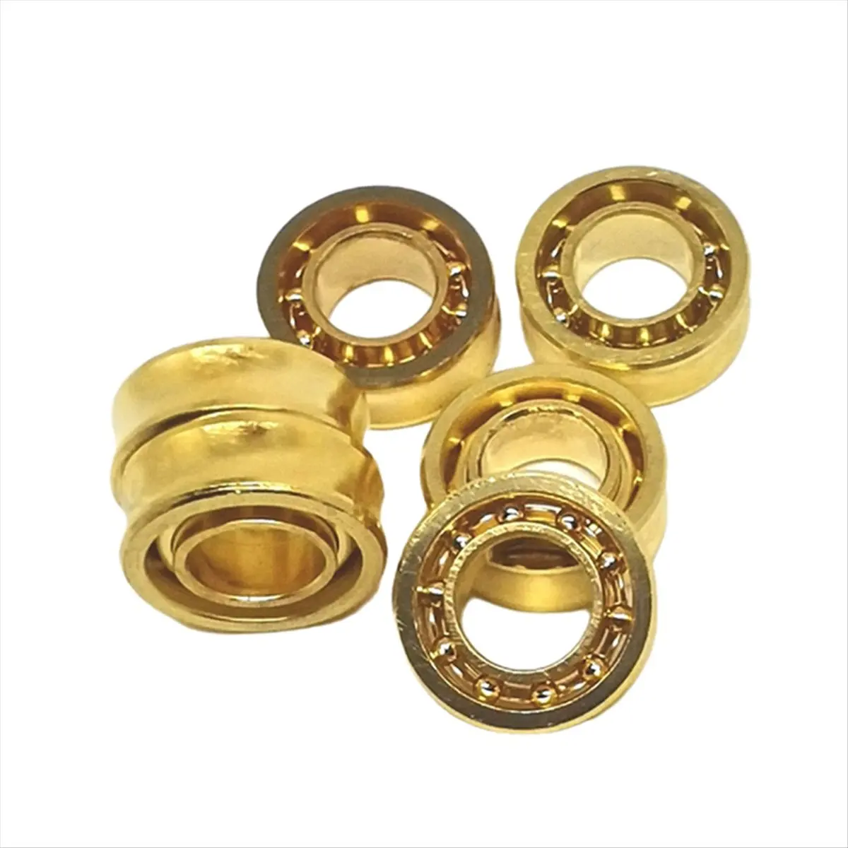 ABST 10Pcs Yoyo Bearing R188 Bearings Professional Extra Long Silent YOYO Bearing YoYo Replace Bearing Parts Gold