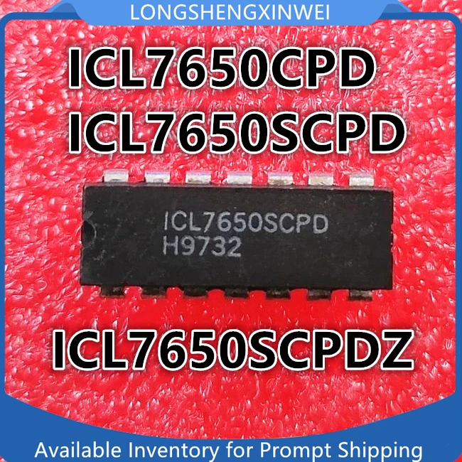 1PCS ICL7650 ICL7650CPD ICL7650SCPD SCPDZ DIP14 New  IC Integrated Circuit Stock Original