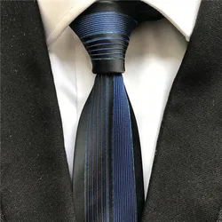 Corbatas de diseñador para hombre, corbata de cuello de Panel, corbatas tejidas de Jacquard de alta calidad, corbatas de rayas verticales para hombres, novedad