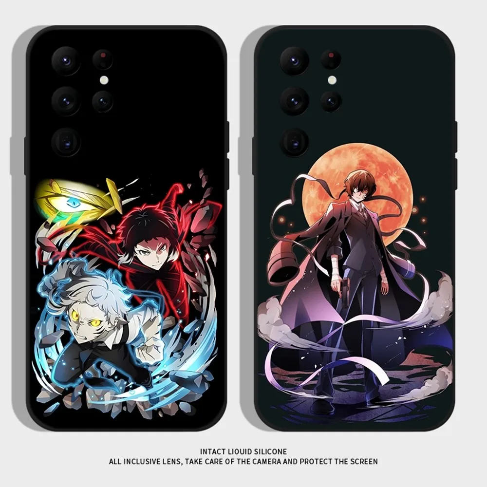 

Anime Bungo Stray Dogs Dazai Osamu Phone Case For Samsung S24,S22 Ultra,S20,S30 plus,S22 plus,S23,S30 ultra 5G Silicone Cover