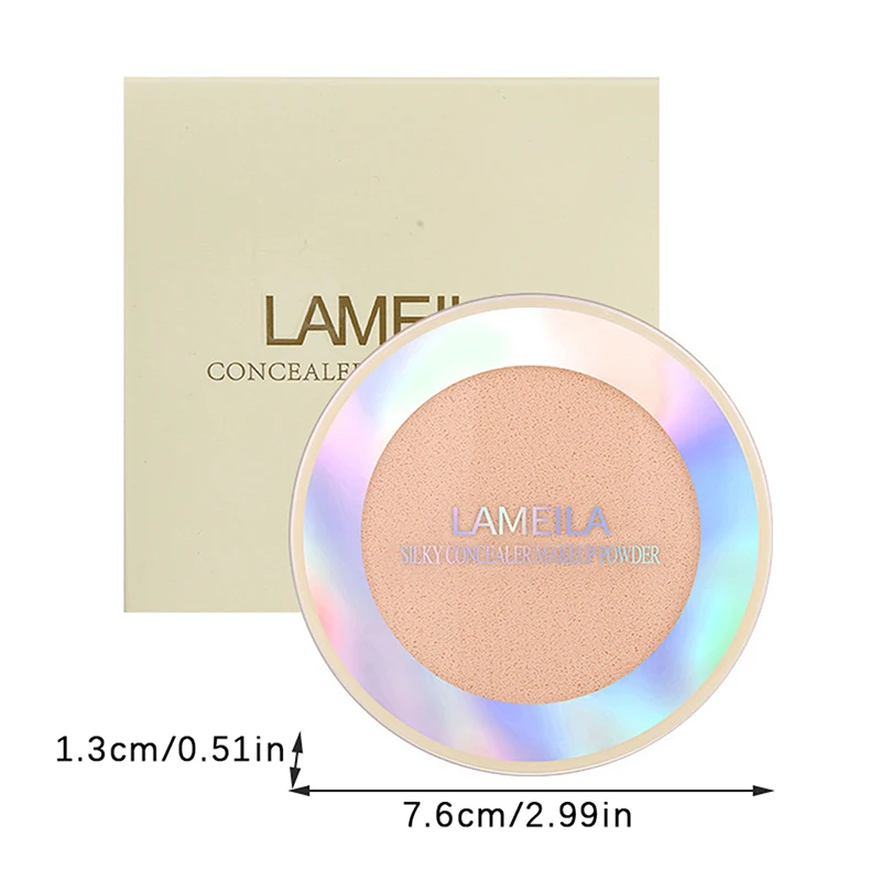 High-quality  Powder Soft Focus Puff Oil Control Lasting Women Cosmetics Light Skin Matte Natural Makeup Cosmetics  ﻿