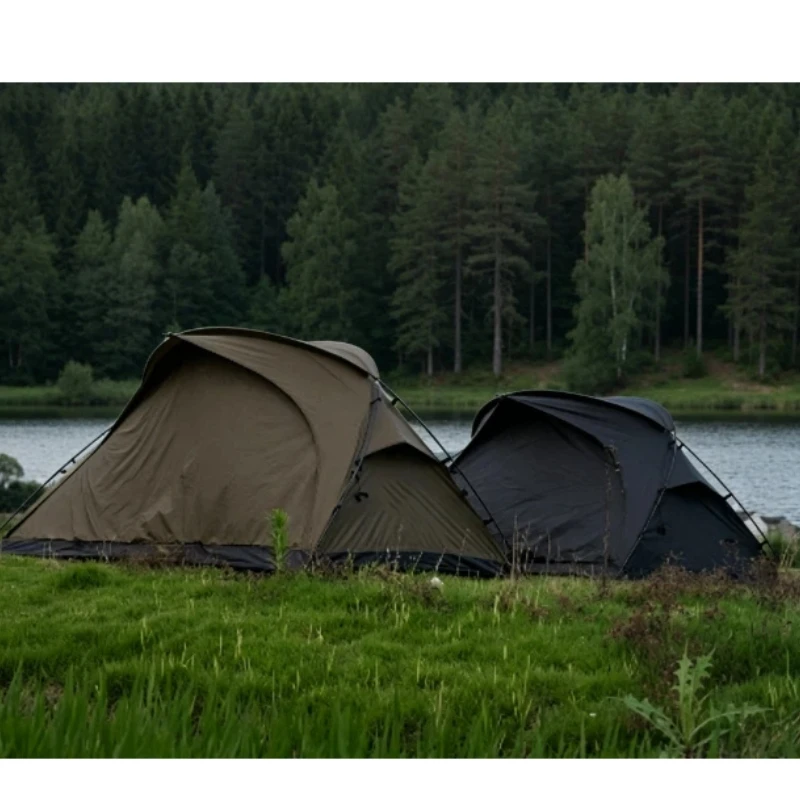 

Outdoor Camping Tent, Portable, Rainproof, Sunscreen, Thick, Three Season Bill, Two Person Outdoor Park Camping Equipment