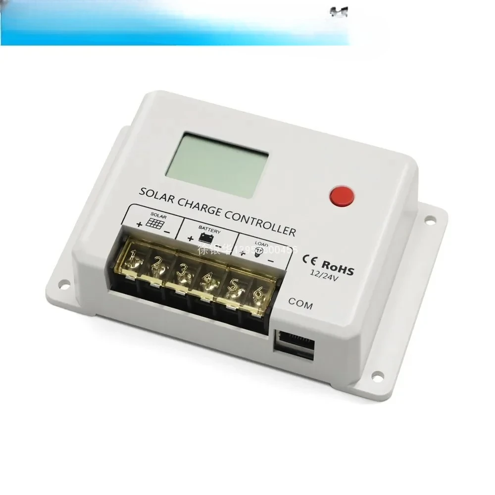 

12V/24V 10A20A30A40A60A solar charge and discharge controller dual USB/RS485 and lithium battery