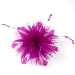 Hair Accessoires Feather Fascinators Womens Flower Derby Hat For Cocktail Ball Wedding Headband Twist Hairband Plume Headwear