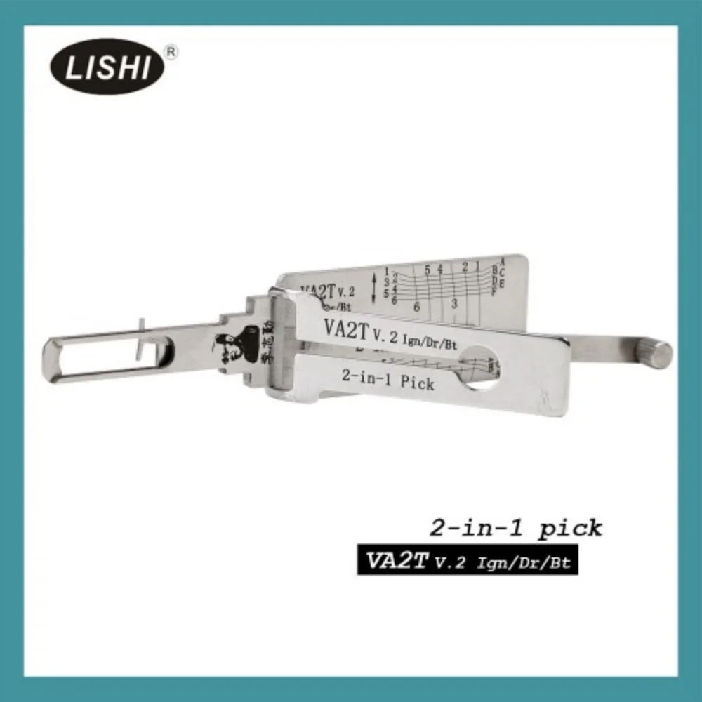 LISHI VA2T 2-in-1 Auto Pick and Decoder For Peugeot for Citroen