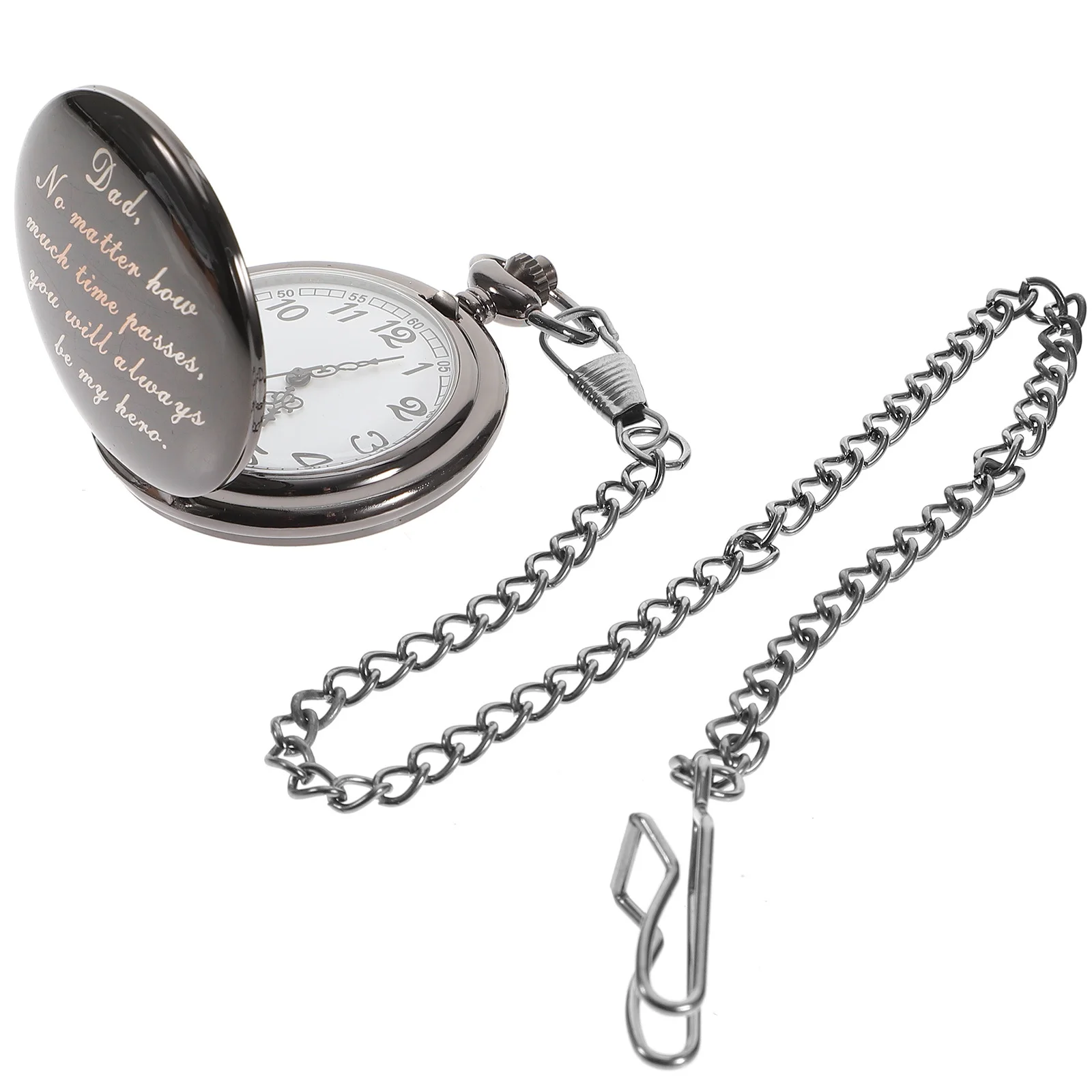 

Pocket Watch Creative Mechanical Watch Romantic Valentine's Day Wedding Anniversary Gift Vintage Design Durable Lightweight