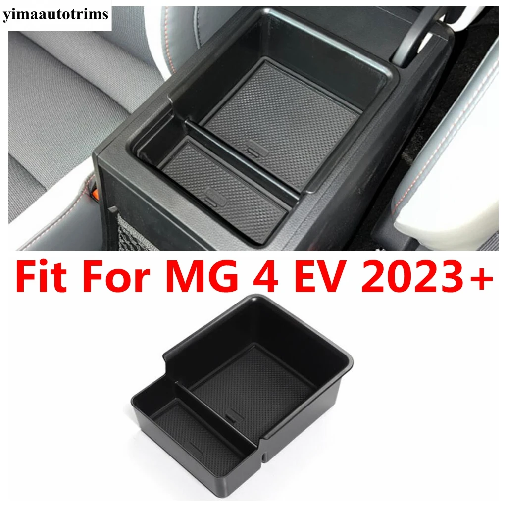 

Car Central Control Armrest Storage Box Organizer Container Phone Coin Holder Tray Accessories Interior For MG 4 EV 2023 2024