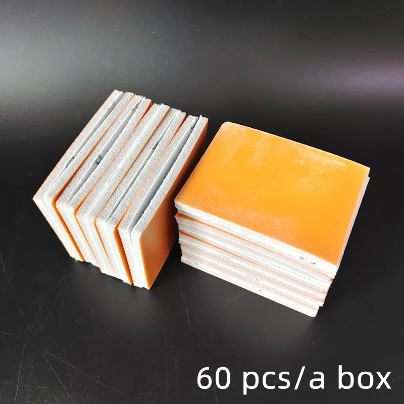 75/100mm Square Dry Grinding Sponge Sandpaper Car Paint Surface Polishing Beauty Sandpaper 2000 Grit