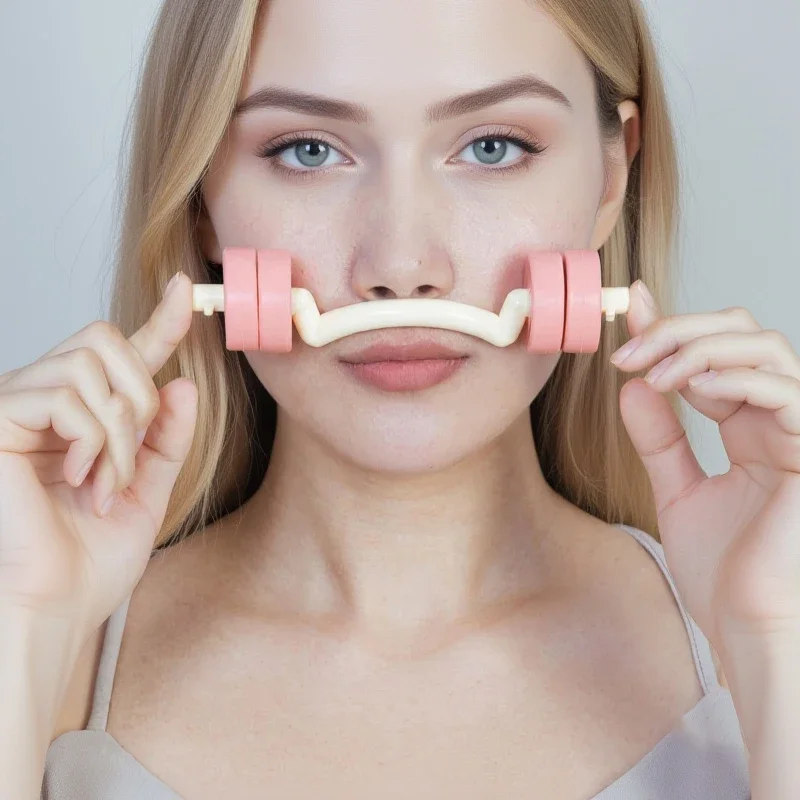 

Face Mouth Exerciser Barbell Design Face Trainer Tool Breathing Device Lift V Face Skin Tightening Face Breathing Exerciser