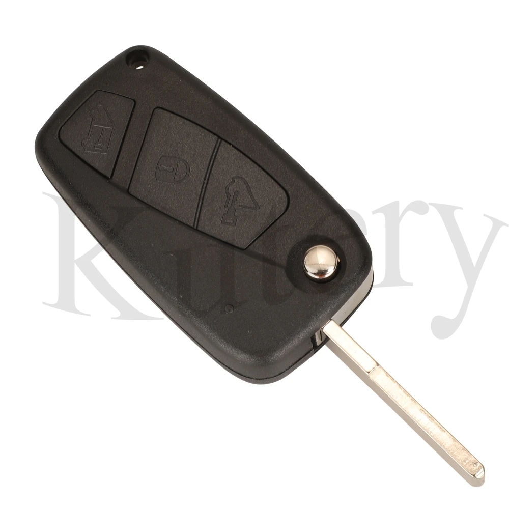 jingyuqin 2/3 BTN 433MHZ ID48 Chip Flip Remote Car Key For Fiat Ducato Citroen Relay Peugeot Boxer Iveco Daily SIP22 Key Blade