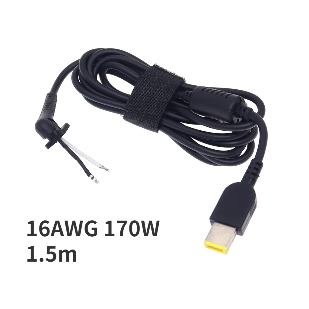 Adaptador de Cable de alimentación para ordenador portátil, conector de 16AWG, 20V, 6.75A, 8.5A, 170W, para Lenovo Y7000P-1060 Legion, P50, P51, P70, P71