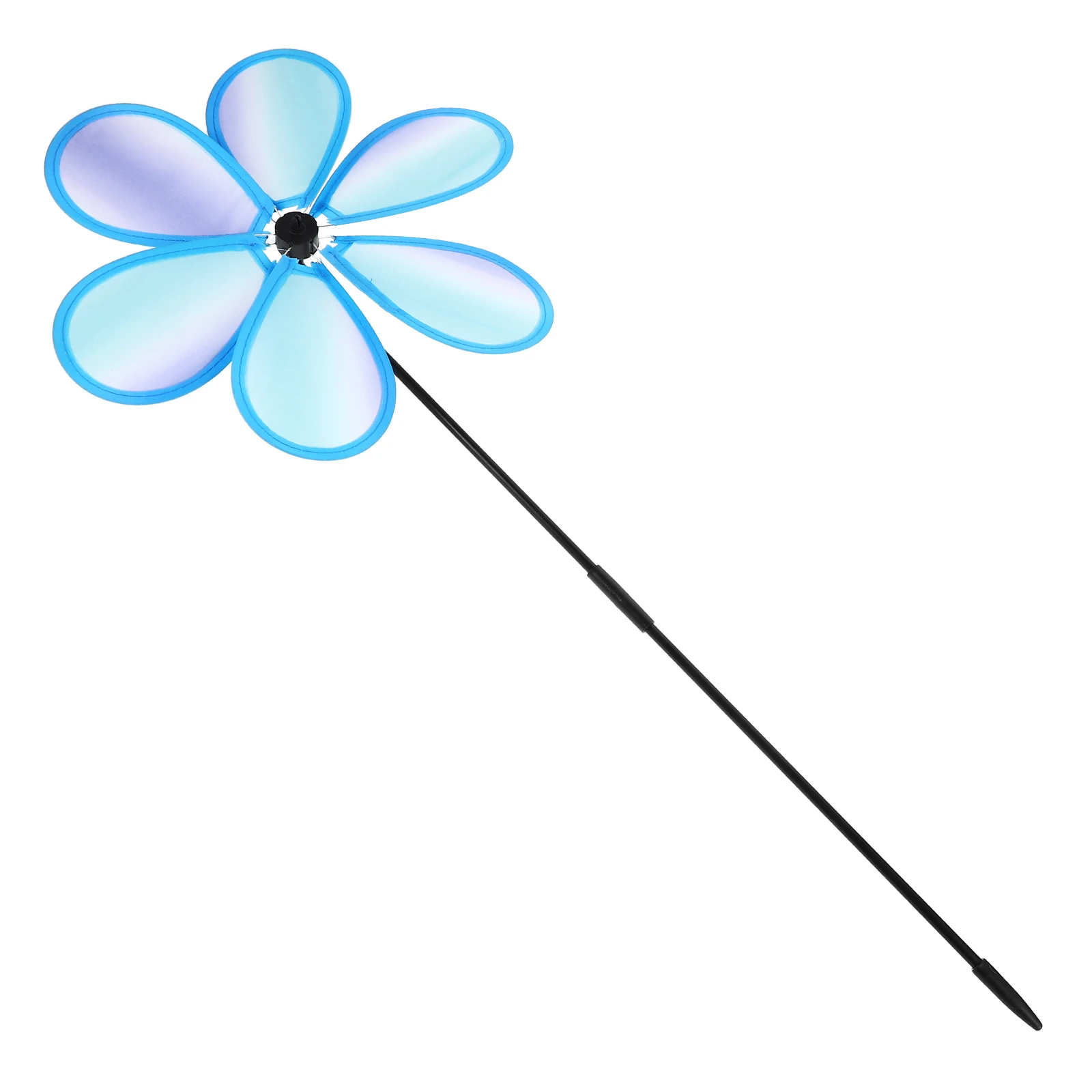 

Colorful Fabric Windmill Decorative Garden Stakes Single Layer Decoration Windmills