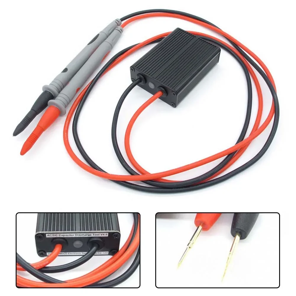 

Capacitor Discharge Tool Capacitor Arrester Safety Protection Tool DC 12-900V Discharge Normal extra Fine Tip Options