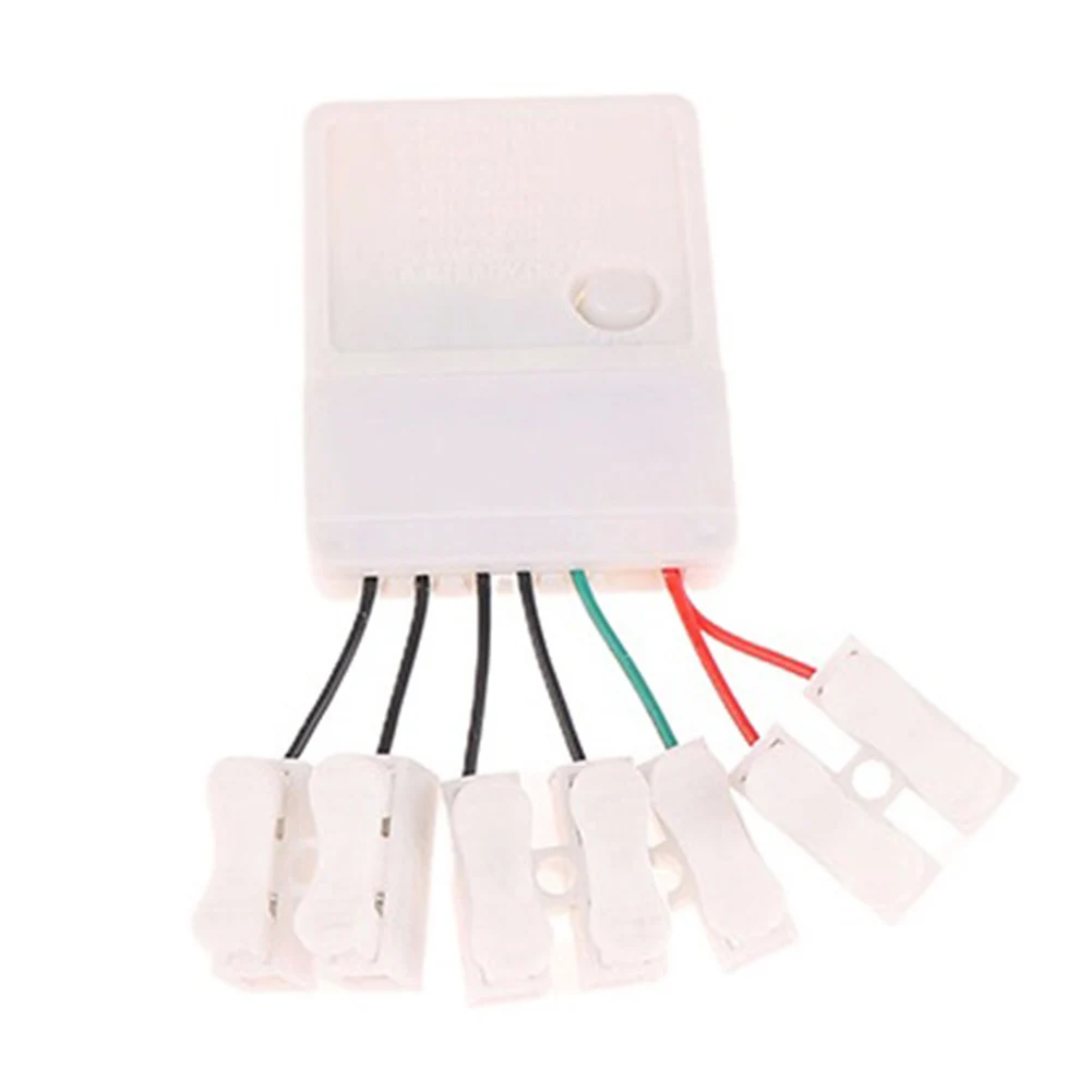 8 Modes Solder Free LED String Dimmer With Replica Switch And Adjustable Knob For Twinkle Ribbon Strip Lights Controller