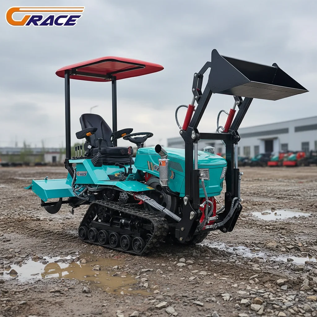 

Customize Compact Tractor With Loader EPA Certified Farm Agricultural Tractor Fast Shipping