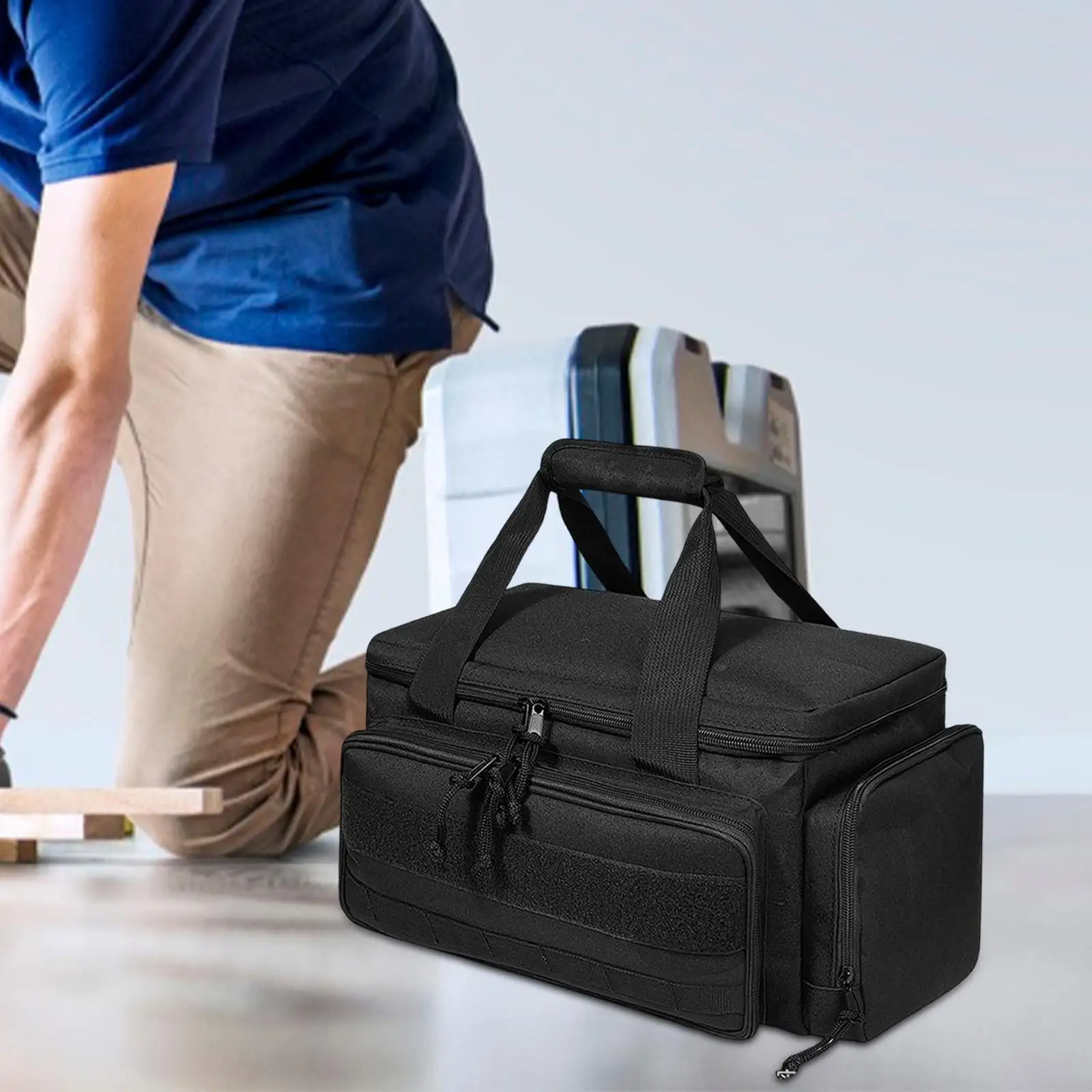 

Nail Tool Pouch Bag Carpenter Tool Clips Attachment Organizer Tool Holder Construction Tool for Carpenter Construction Garden