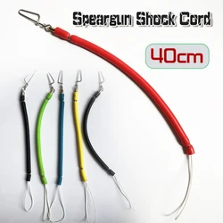 Cuerda elástica de látex para pesca submarina con amortiguador
