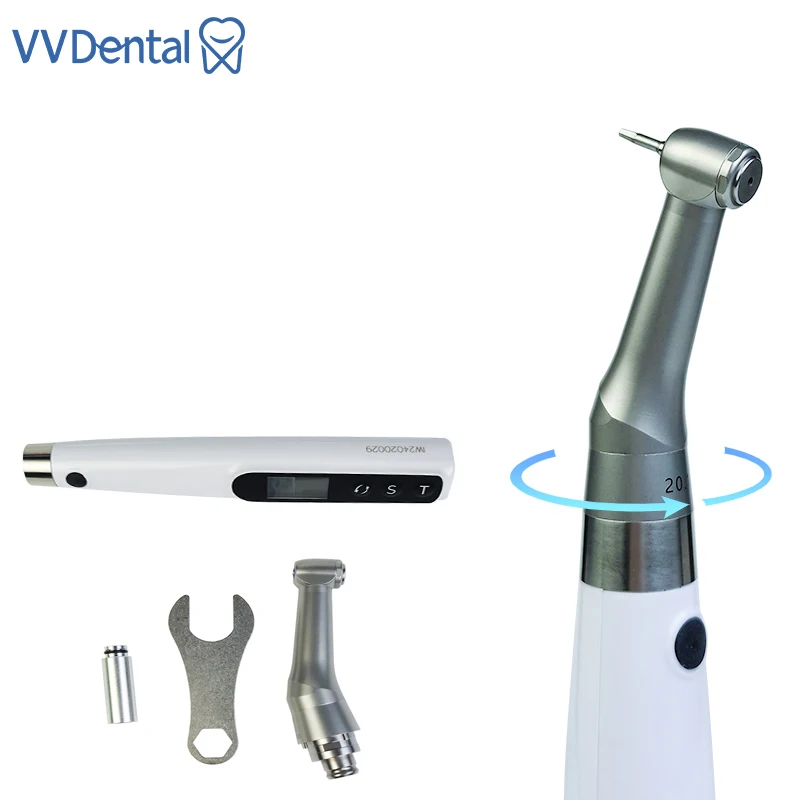 

VVDental Dental Electric Torque Driver Wrench Dental Universal Implant Torque Wrench with 16Pcs Screwdriver