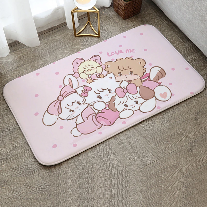 Living Room Door Mat Rugs Foot Carpets Entrance Doormat Bath Rug Floor Mats Non-Slip Kitchen Mikko Carpet Hallway Home Decor