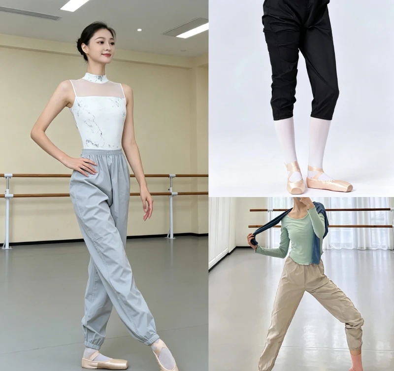 Ballet Dance Pants 2026 Gymnastics Outdoor Dancing Pant Loose Sweatpants Lightweight Quick Drying Warm Up Pants