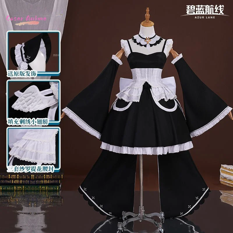 

Game Azur Lane HMS Formidable Cosplay Costume Uniform Halloween Carnival Party Christmas Play Role Clothes Clothing