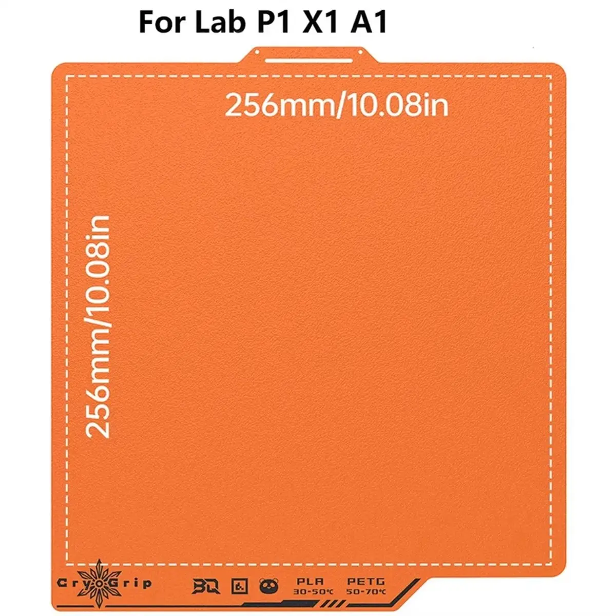 Welcome Deal- Panda Build Plate CryoGrip Pro Frostbite Cool Plate Upgrade Double Sided Spring Steel for P1 A1 X1 3D Printer