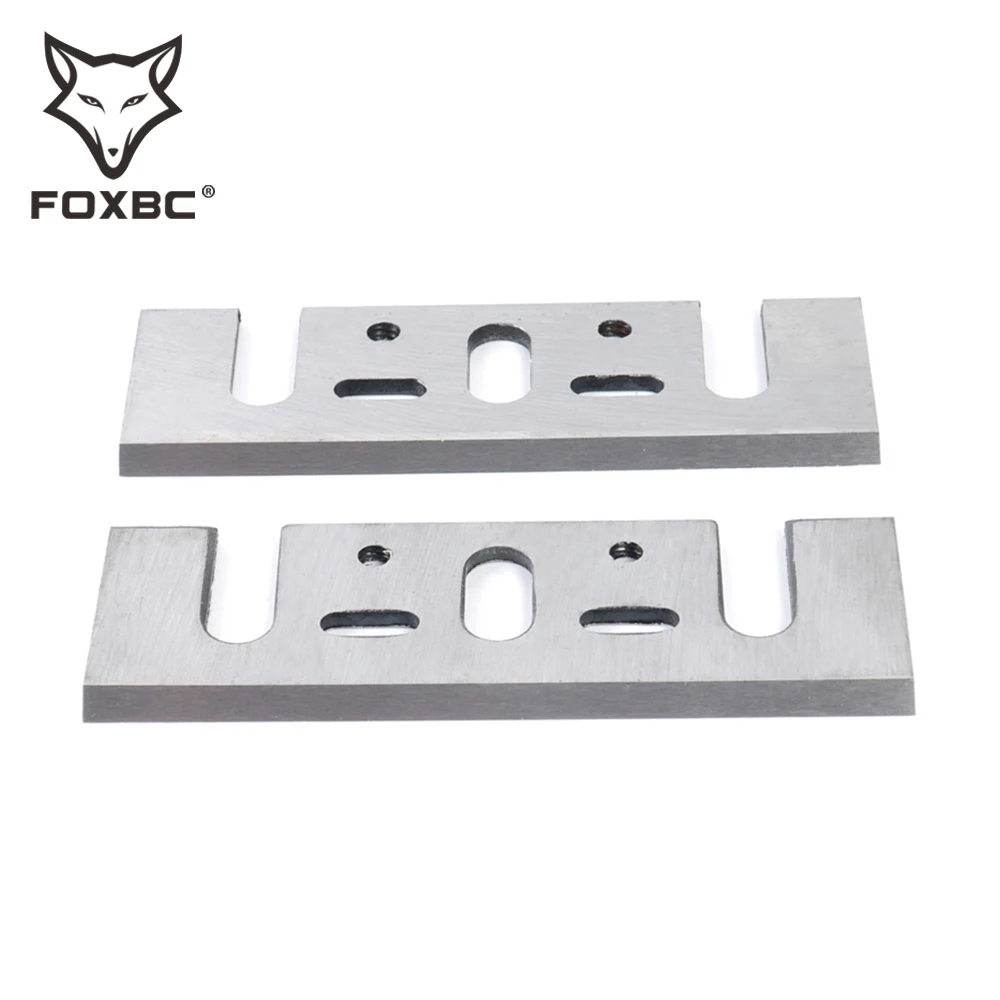 FOXBC 110mm HSS Planer Blade 110mm x 29mm x 3mm for interskol R-110/p110-01 Planer Knife Tool 4PCS