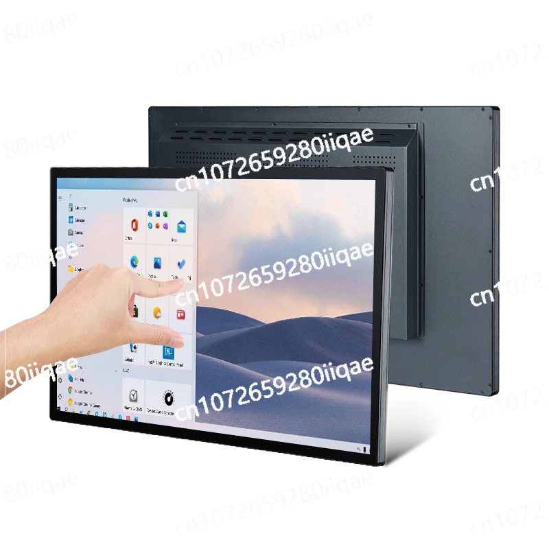 Front Ip65 Waterproof  32 Inch All in One Pc Capacitive Touch Screen Monitor