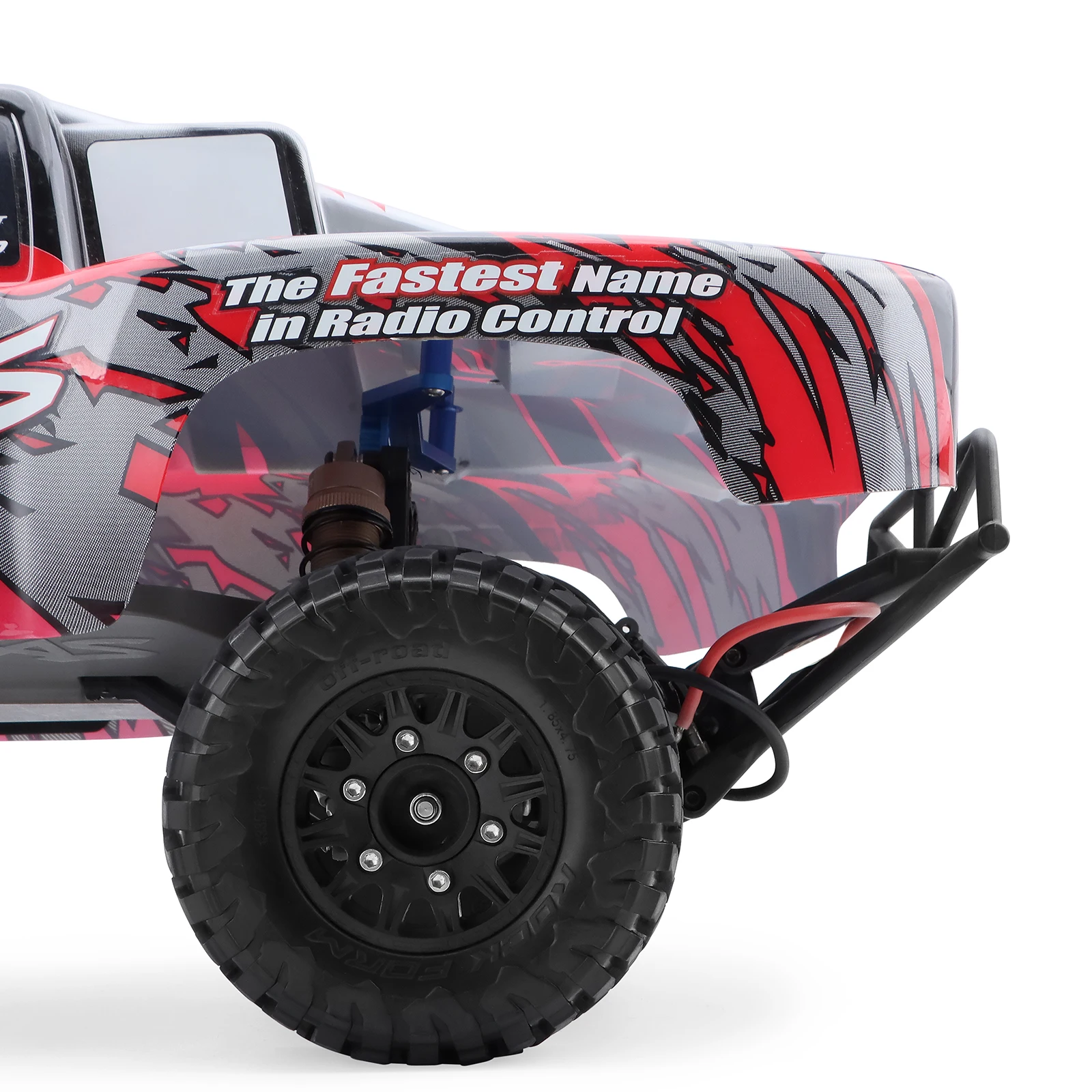 DashRC Truck Wheels Tires Set, 12mm 14mm 17mm Hex Replaceable Tires for 1/10 RC Truck Slash 2WD 4x4 Arrma Senton Losi Upgrades