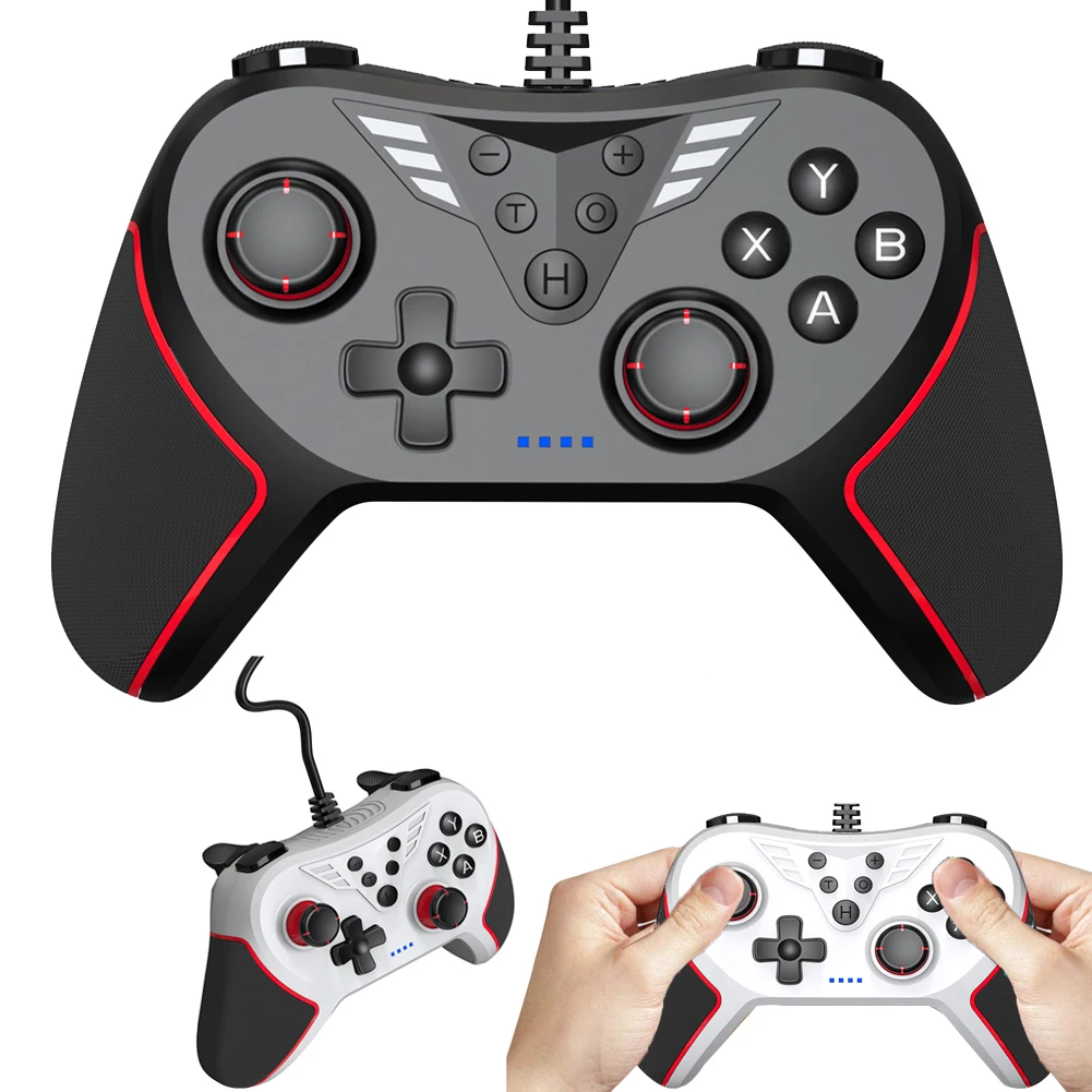 

USB Wired PC Game Controller Gamepad with Vibration Wired Game Controller for Nintendo Switch Console Controle For Windows PC